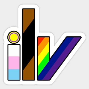 ilv Inclusive Pride Sticker